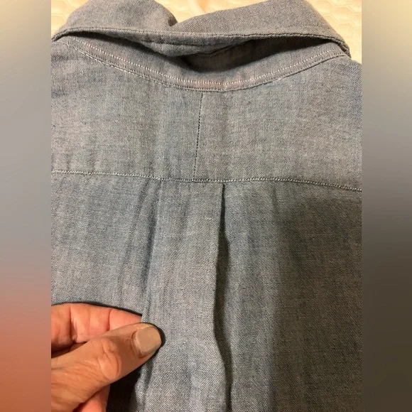 Men’s Ralph Lauren Denim Button Down Long Sleeve w/Flannel Linning - Picture 6 of 9